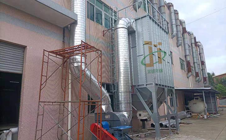 東莞環(huán)保工程有限公司某工廠涉爆粉塵處理設備工程案例