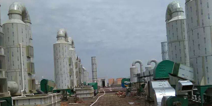 酸霧噴淋塔處理系統(tǒng)安裝